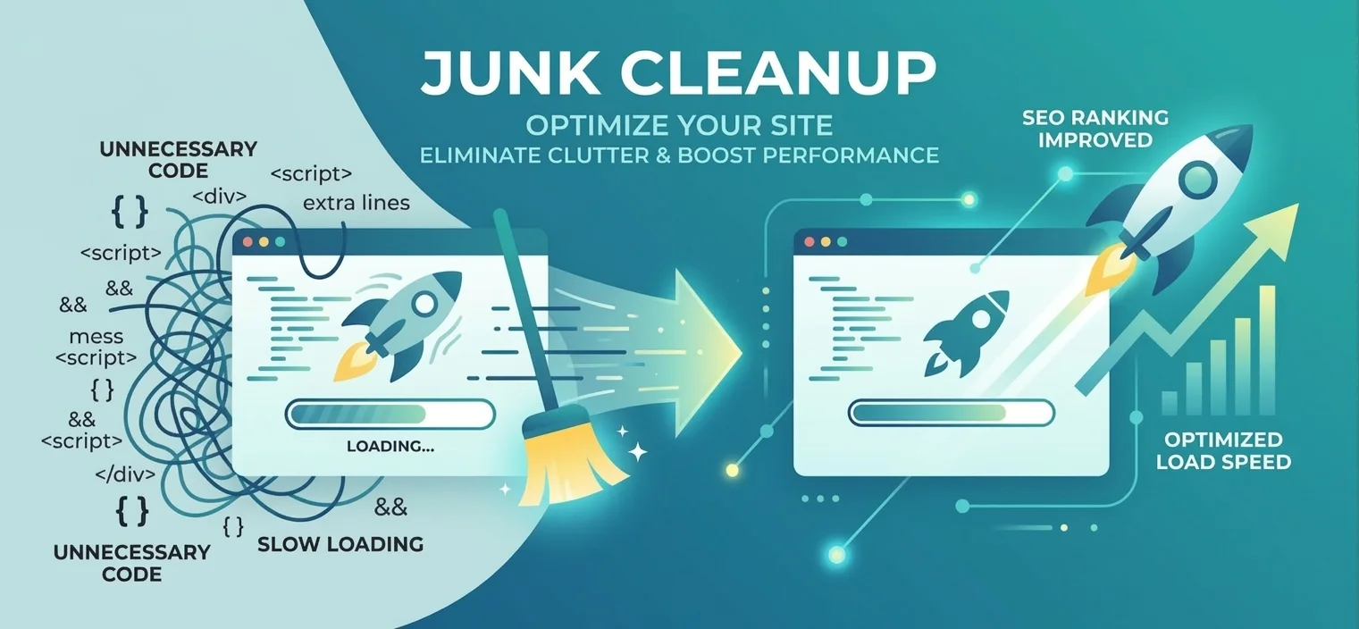 Website Junk Cleanup